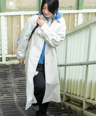 T／Cツイルステンカラーコート