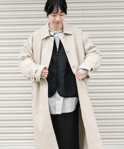 T/Cツイルステンカラーコート