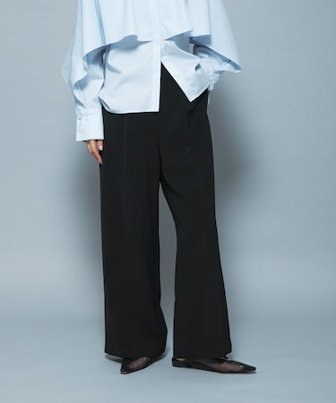 CHIGNON　ベルト付きワイドパンツ