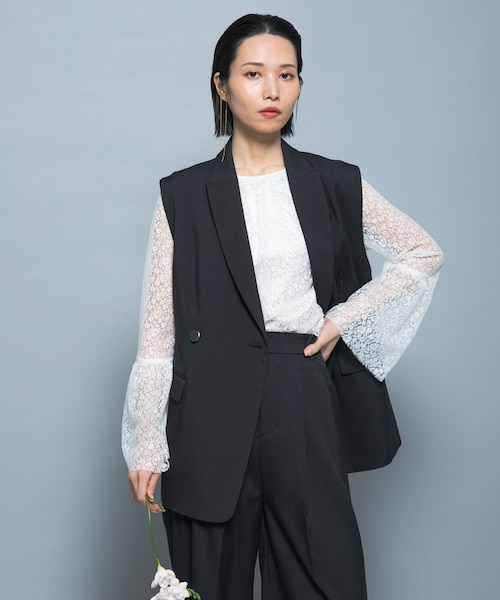 防シワシャンブレーツイルダブルジレ｜アーバンリサーチの通販｜&mall