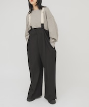 BACKタックサスペンダーパンツ