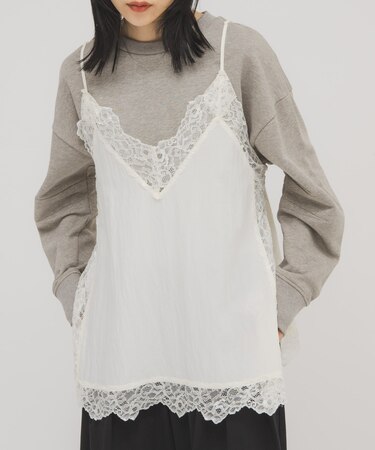 ヴィンテージライクレースキャミソール