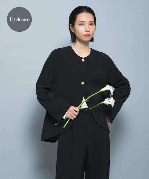 別注』CHIGNON×ROSSO ラウンドヘムジャケット｜アーバンリサーチの通販