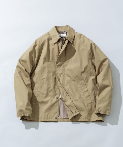 『撥水』タイプライターブルゾン