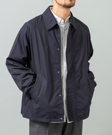 『撥水』タイプライターブルゾン