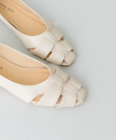 『MADE IN JAPAN』 1.5センチグルカパンプス