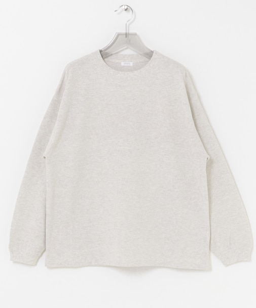 crepuscule　Co／Ra Moss Stitch Pullover