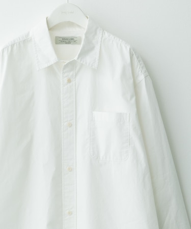 高密度タイプライターレギュラーシャツ