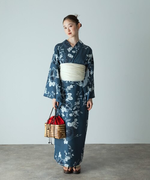 浴衣3点セットワンピース(変織紅梅) 浴衣3点セットワンピ(変織紅梅)｜アーバンリサーチの通販｜&mall