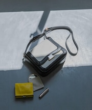 バイカラーショルダーバッグ