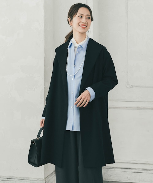 URBAN RESEARCH DOORS ダブルクロスガウンコート WEB限定』ダブルクロスガウンコート｜アーバンリサーチの通販｜&mall