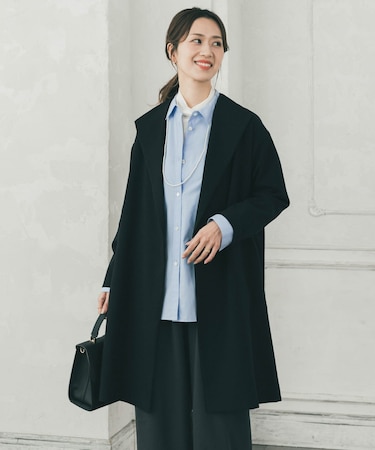 『WEB限定』ダブルクロスガウンコート