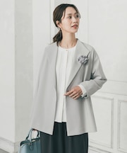 ダブルクロスショートコート