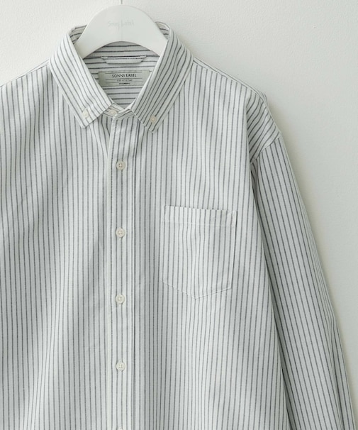 抗菌オックスボタンダウン長袖シャツ