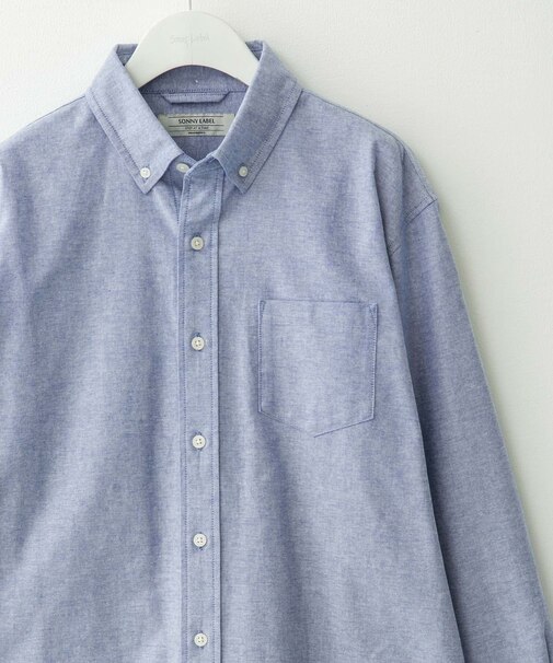 抗菌オックスボタンダウン長袖シャツ