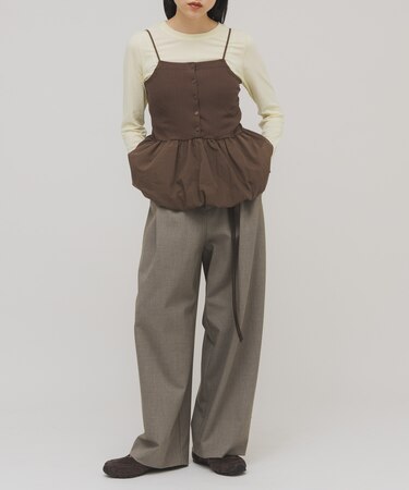 バルーンビスチェSETトップス