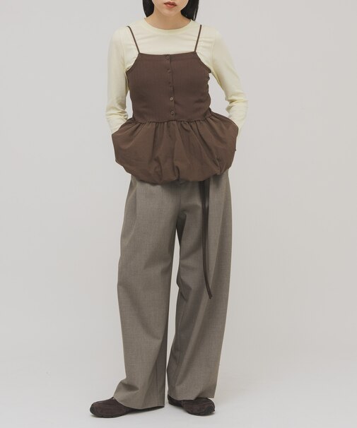 バルーンビスチェSETトップス