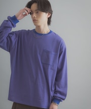 ピンボーダーロングスリーブTシャツ