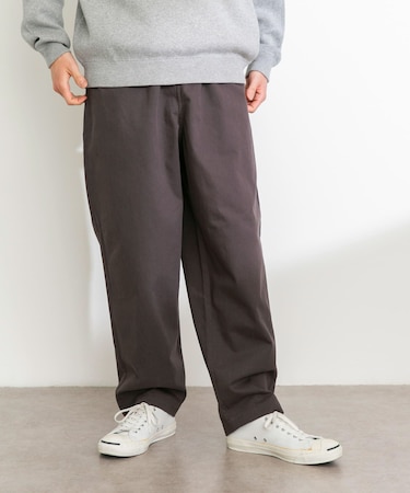 ベーシックワイドイージーチノパンツ