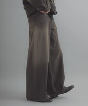 『一部WEB限定カラー』ヴィンテージライクデニムワイドパンツ