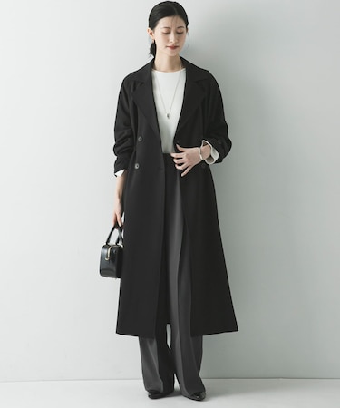 『撥水／UVカット』ドロストトレンチコート