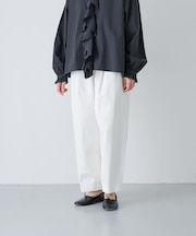 コットンクロップドパンツ