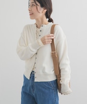 カットブークレーショートカーディガン