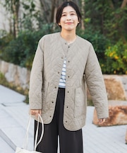 カポックキルトミドルジャケット