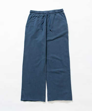 スウェットワイドイージーパンツ