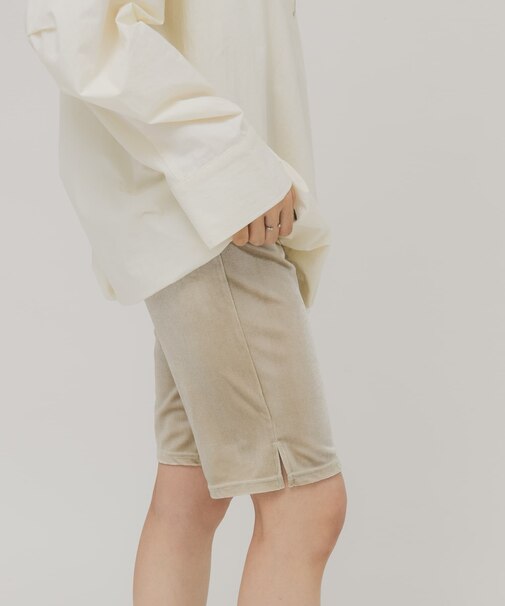 ベロアサイクルパンツ