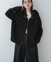 コクーンスリーブZIPパーカー