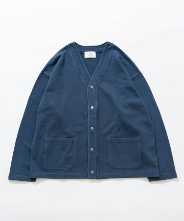 スウェットVネックカーディガン