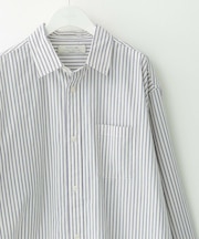 ストライプレギュラーカラーシャツ