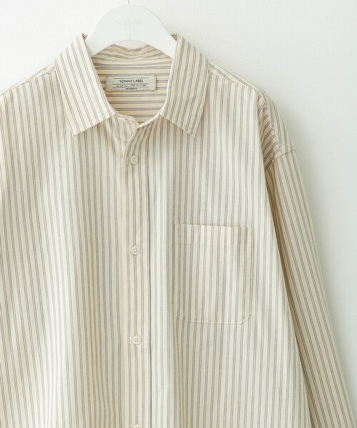 ストライプレギュラーカラーシャツ｜アーバンリサーチの通販｜&mall