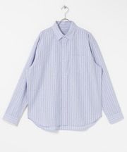 ストライプレギュラーカラーシャツ