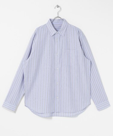 ストライプレギュラーカラーシャツ