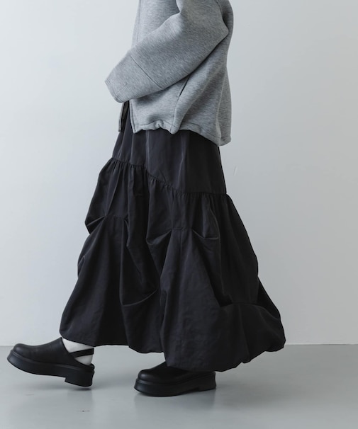 タックバルーンスカート
