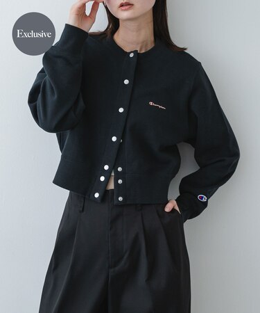 『別注』CHAMPION×SENSE OF PLACE　スウェットカーディガン