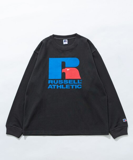 『別注』RUSSELL ATHLETIC×SonnyLabel　プリントヘビージャージーロングTシャツ