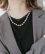 パールビーズネックレス