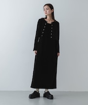 2Pベロアアンサンブルワンピース