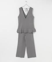 フリルチュニックベスト パンツSET