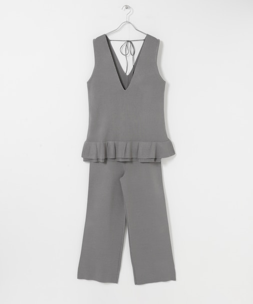 フリルチュニックベスト パンツSET