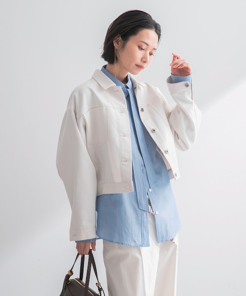 デニムドルマンジャケット