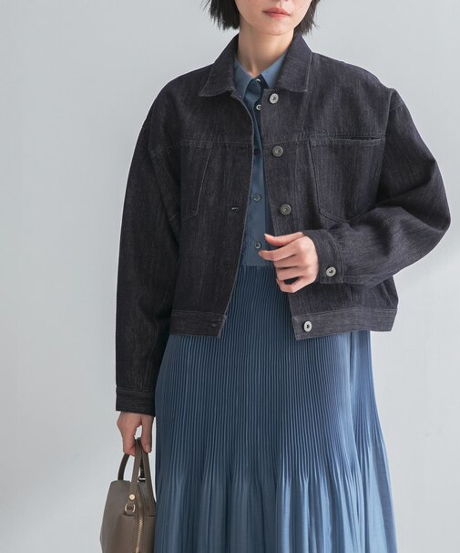 デニムドルマンジャケット