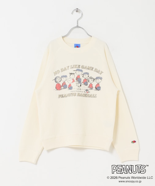 『150サイズ』『別注』FRUIT OF THE LOOM×DOORS　甘編み裏毛スウェット(KIDS)