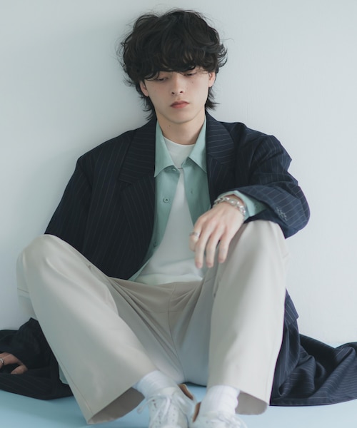 ダークネイビー ダブルブレスト ロングコート ダブルブレストロングコート｜アーバンリサーチの通販｜&mall（アンド