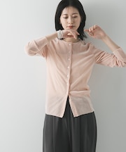 シアーフロッキーコンパクトカーディガン