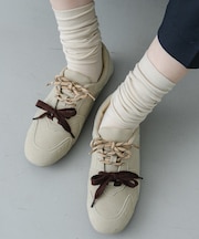 ツインコードフラットスニーカー