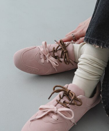 ツインコードフラットスニーカー